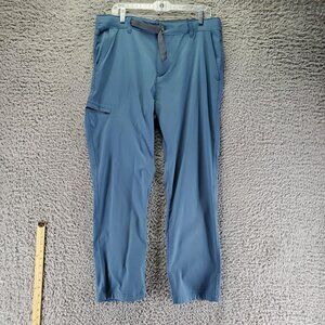 Gerry Pants Mens 36x30 Blue Adventure Outdoor Stretch Lightweight Adjustable